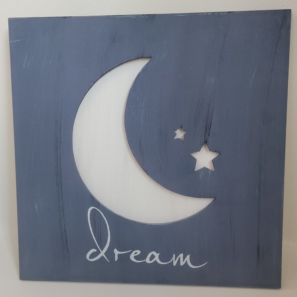 Wall Decor - Dream with Moon and Stars